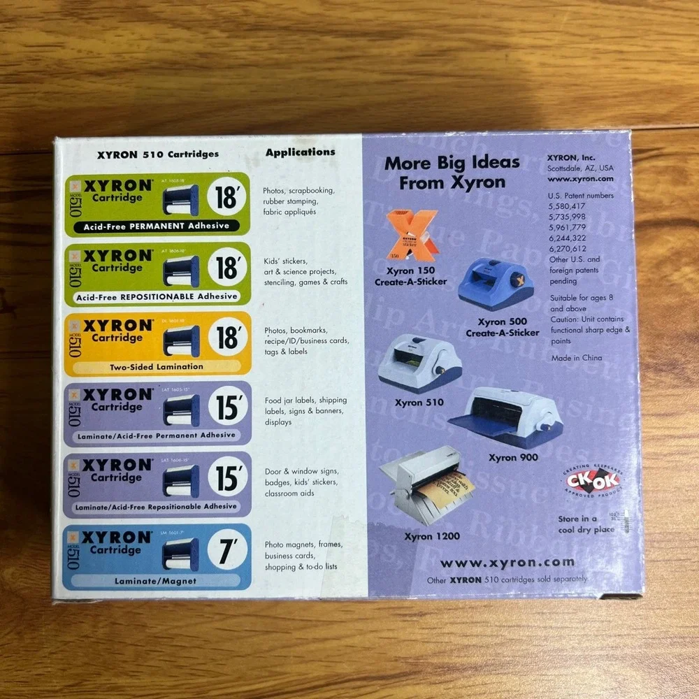 Xyron box has